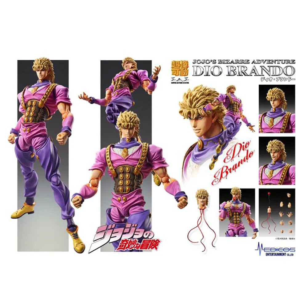 Anime Figures All Types Medicos Original Super Action Statue Jojo's Bizarre Adventure Season 1-8 Anime Model  Action Anime Toys
