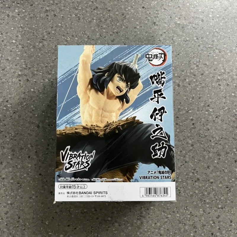 Bandai In Stock Banpresto Vibration Stars Anime Demon Slayer Hashibira Inosuke Action Model Toy Figure Gift DT