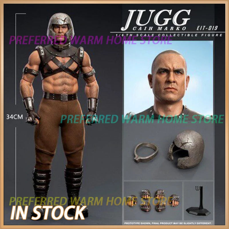 In Stock END I TOYS EIT019 JUGG Juggernaut 1/6 Movable Model Collection Toys HT Deadpool & Wolverine Cain Marko
