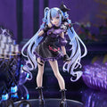FuRyu In Stock Trio-Try-iT Snow Miku x Kuromi Vocaloid Sanrio Q Version Prize Figure Authentic ABS PVC 19cm Non Articulated Cute