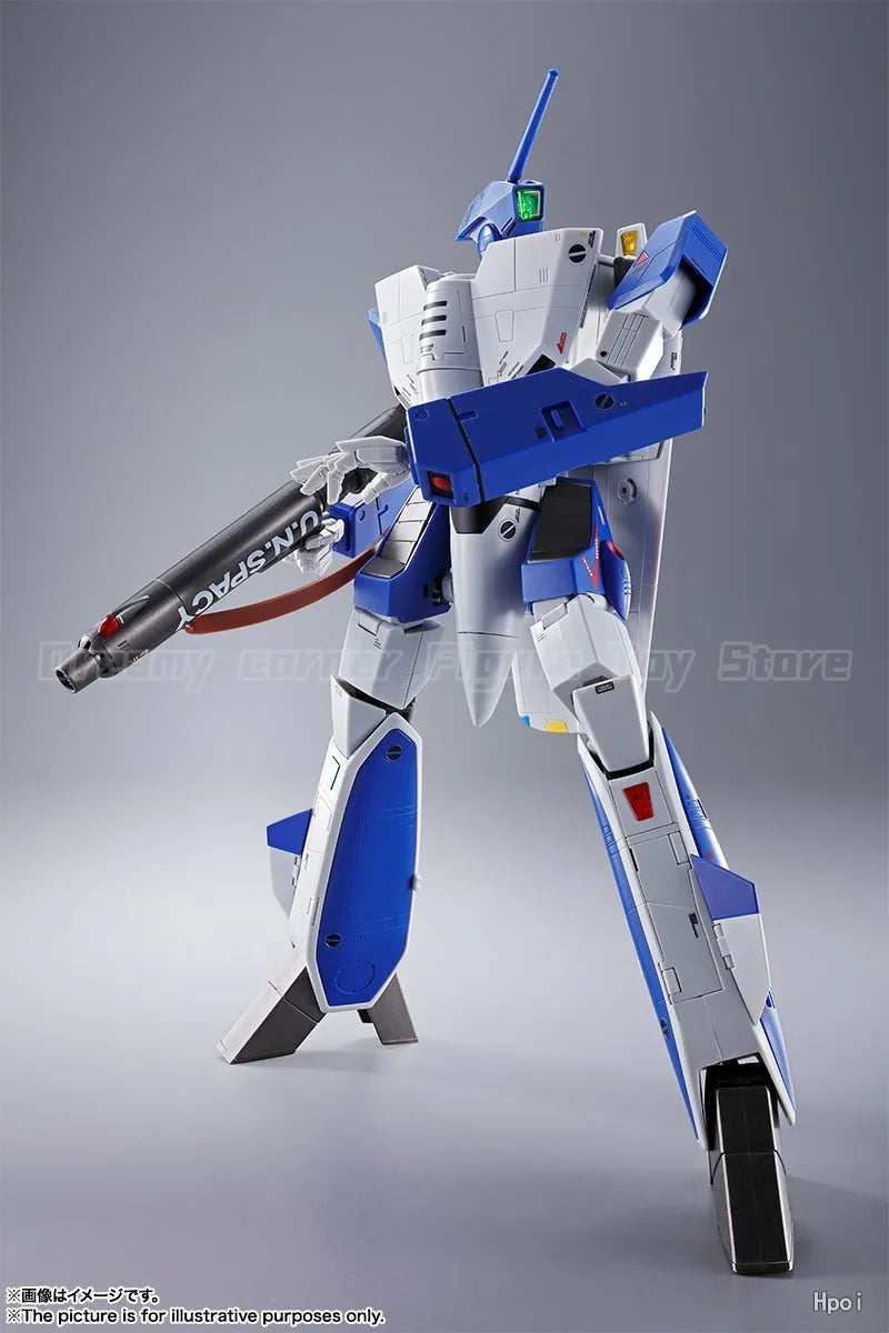 【In Stock】BANDAI SPIRITS DX Chogokin VF-1A Super Dimension Fortress Macross VALKYRIE MAXIMILAN JENIUS USE Finished Mecha Model