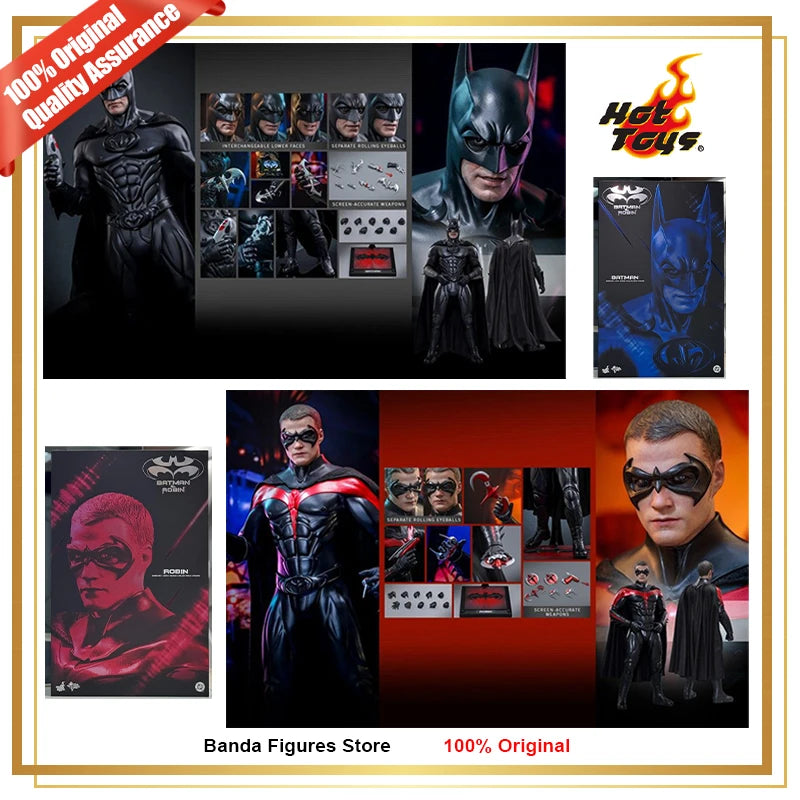 Original Hot Toys HT MMS786 MMS787 Batman Robin 1/6 In Stock Anime Action Collection Figures Model Toys