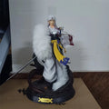 28cm Inuyasha Sesshomaru Phoenix Era Tree Statue Anime Action Figure Collectible Model for Desktop Decoration Gift