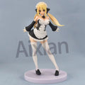 Фигура Aixlan Erza Scarlet 19 см Demon Blade Red Sakura, не PVC, екшън фигурка, подарък за рожден ден, колекционерска фигурка.