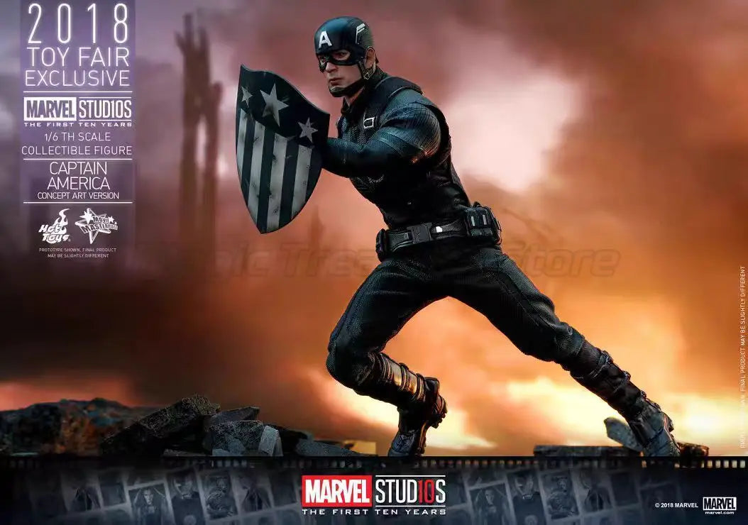 【MT】Hot Toys MMS488 Marvel "Captain America" Captain America (Concept Art Edition) 1:6 Ratio Collection Action Figure