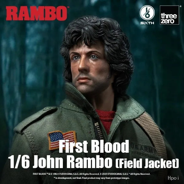 【MT】Pre-sale Original Threezero Rambo The Video Game John Rambo Field Jacket Edition 1/6 Action Figure Toy Collection