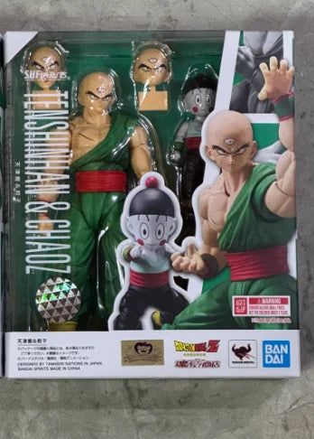 Genuine New Bandai SHF Tien Shinhan Soul Limited Dragon Ball Z Articulated Figure, Toy Doll, Gift, Collectible, in Stock