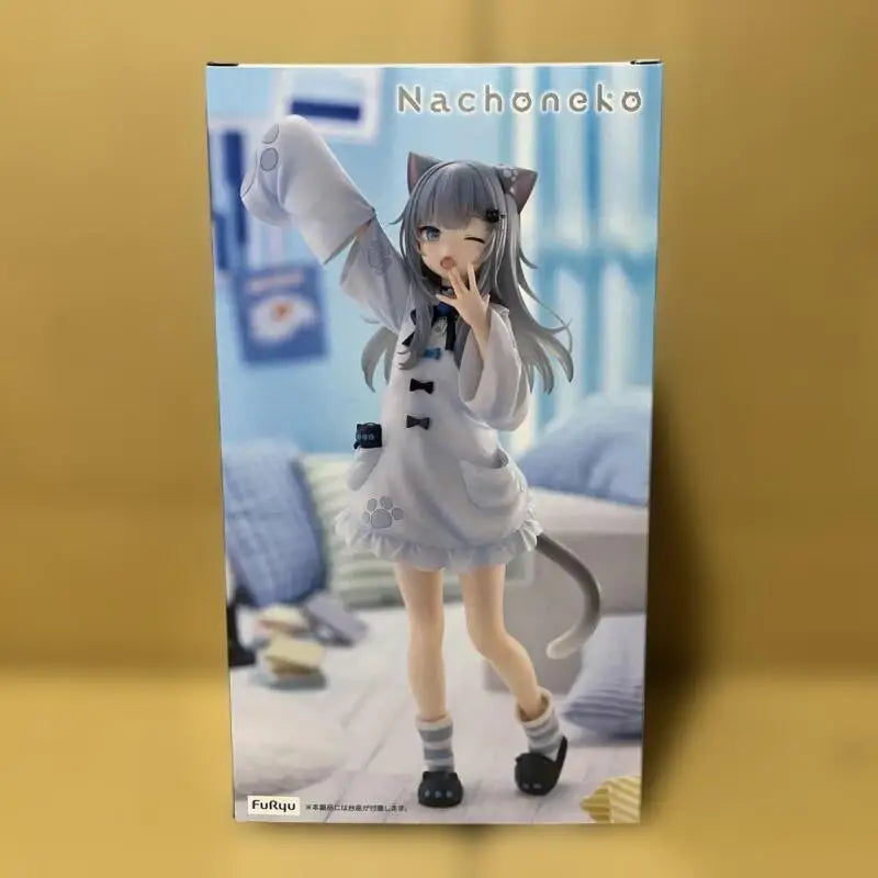 Ursprüngliche Echte Furyu Virtuelle Charakter 22cm Nachoneko Action Figur Modell Puppe Sammlung Spielzeug Geschenk Kind Droppshiping 2025