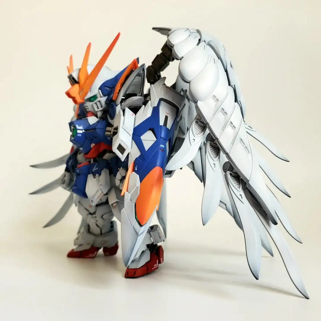 GL MODEL MGSD Wing Zero EW Assembly Model Kit XXXG-00W0 Robot  With Stickers Action Figure Plastic Model Kits Toys gifts