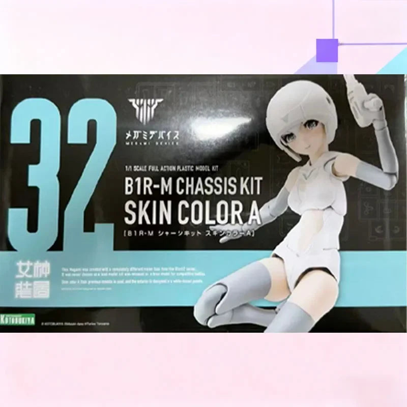 In Stock KOTOBUKIYA Original MEGAMI DEVICE B1R-M CHASSIS KIT SKIN COLOR A B Action Figure Model Gift