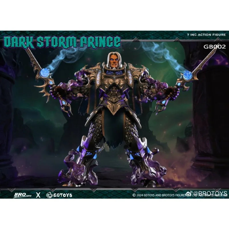 Anime Action Figure 12 Scale Storm King Prince of the Dark Storm Collectible Model Toy Ornament Gift for Boys