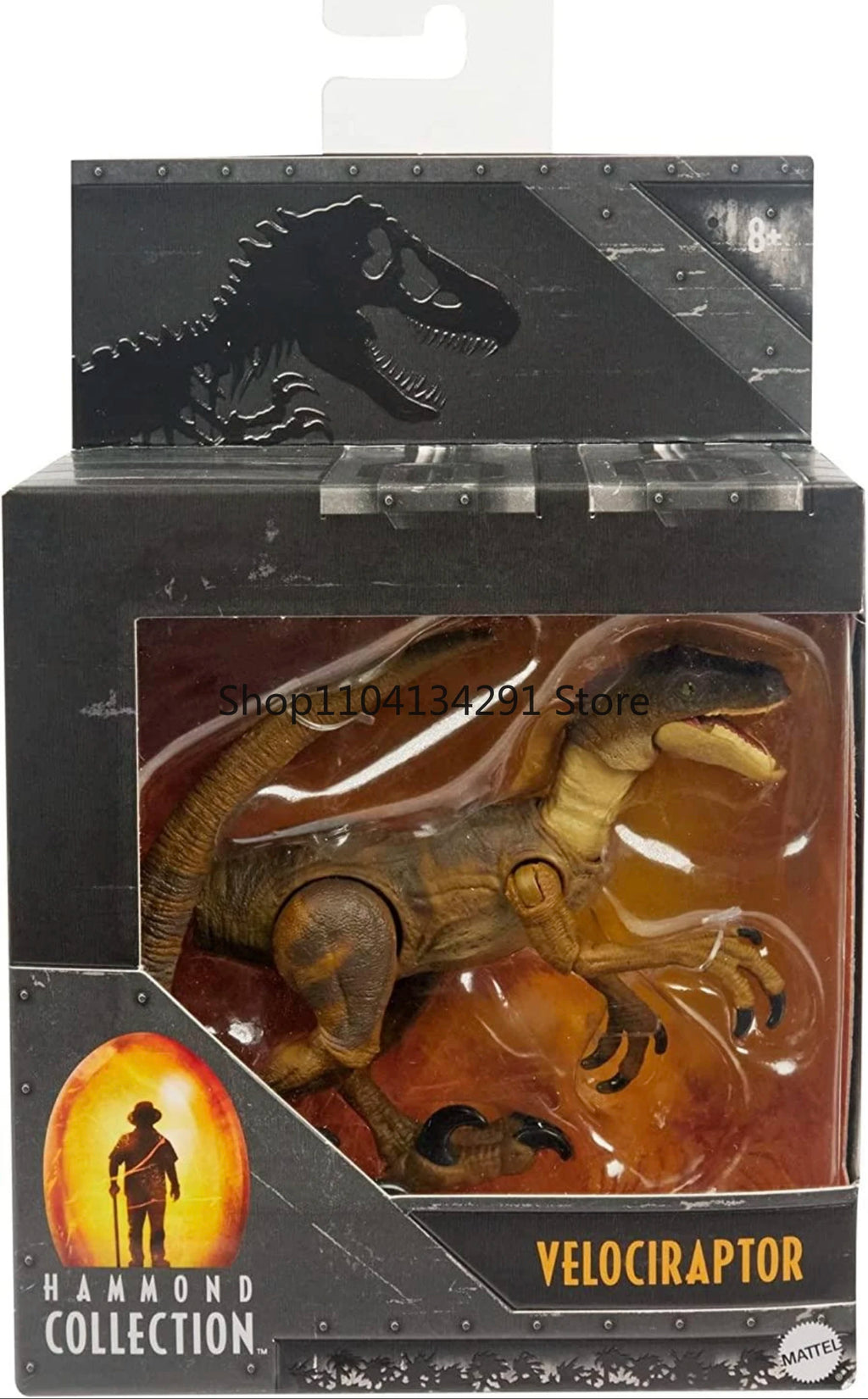 Original Jurassic World Hammond Collection Action Figure Trex Baryonyx Velociraptor Jurassic Park Model Dinosaur Childrens Toys