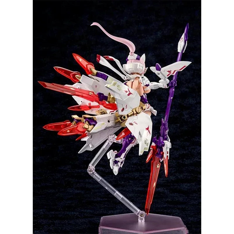 Original Kotobukiya Anime Action Figure MEGAMI DEVICE ASRA NINE-TAILS Figure Action Assembly Plastic Model Kit Toy Gift for Kid