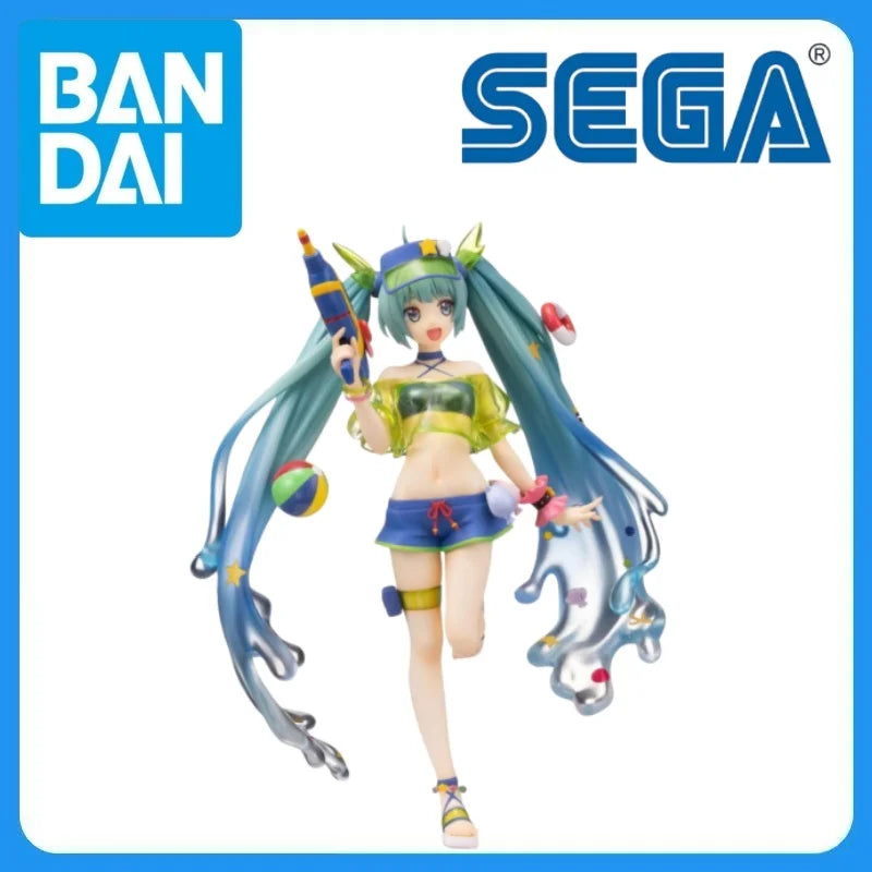 In Stock Genuine SEGA Piapro Characters Hatsune Miku SPM Figure Splash Parade Anime Figure Garage Kit Anime Cartoon Model Toys