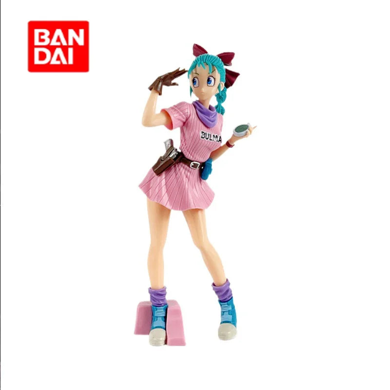 Anime Cartoon Dragon Ball Z 25 cm Bulma PVC Actionfigur Niedliche Statue Modell Figur Sammlerpuppen Spielzeug Geschenke