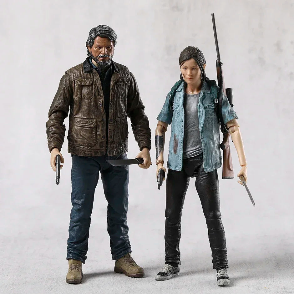 NECA The Last of Us 2: Ultimate Joel and Ellie Action Figure Model Toy Gift For Collection 2-Pack