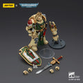 JOYTOY Warhammer 40K 1/18 Dark Angels Deathwing Knight With Power Sword Storm Shield Soldier Figurine Action Figure Model Dolls