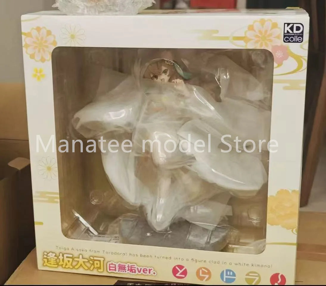 KADOKAWA Original Toradora! Taiga Aisaka White Kimono Ver. PVC Action Figure Anime Model Toys Collection Doll Gift
