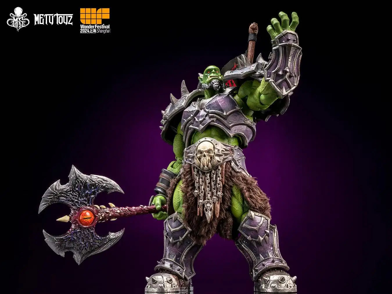 In Stock Edition Metytoyz Original 1/12 Figure WOW Commander Classics Orc Warrior 20Cm Action Figures Models Toy Gifts Ornaments