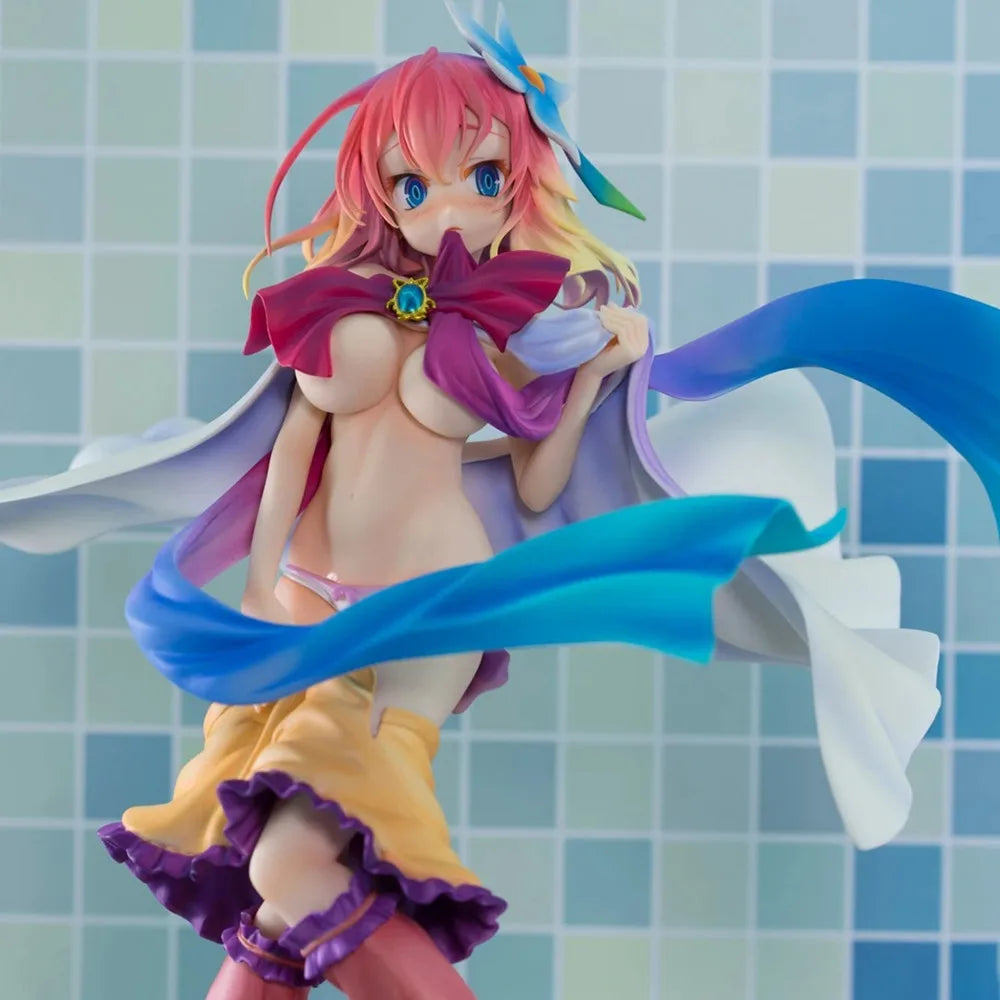 24cm No Game No Life: Zero Stephanie Dola 1/7 Great War Ver. Phat Anime PVC Action Figure Toy Game Collectible Model Doll