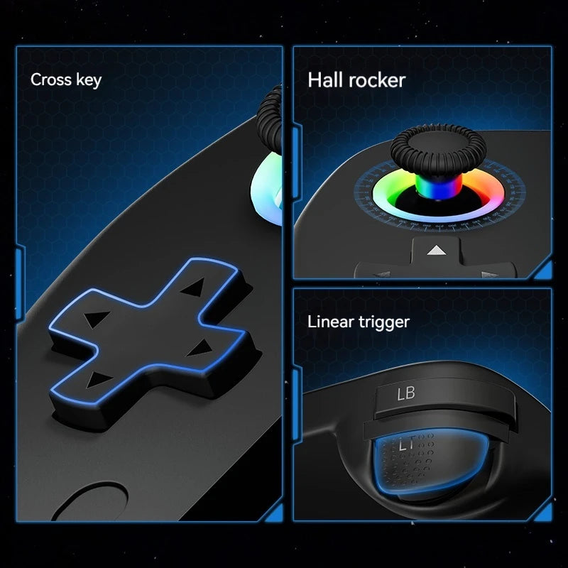 PeakDo 2025 120Hz 0-latency Handheld Home Console Wireless Portable Handheld Gaming Console For Switch/Steam/PC/PS5/XBOX