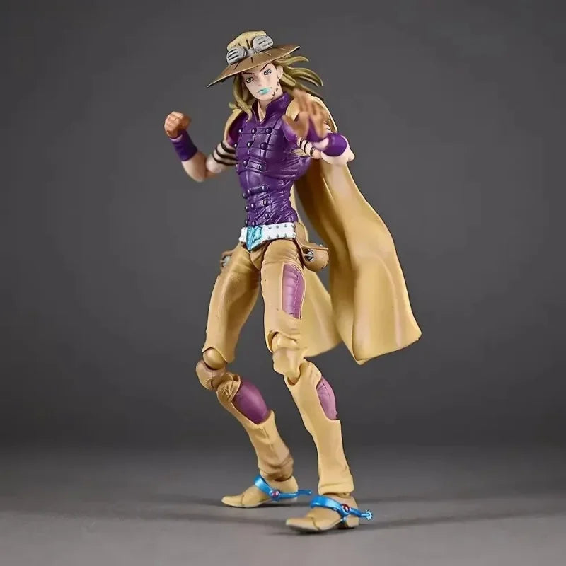 16cm Jojo'S Bizarre Adventure Julius Caesar Zeppel Pvc Figure Action Doll Model Decorat Statue Collection Toy Birthday Gift