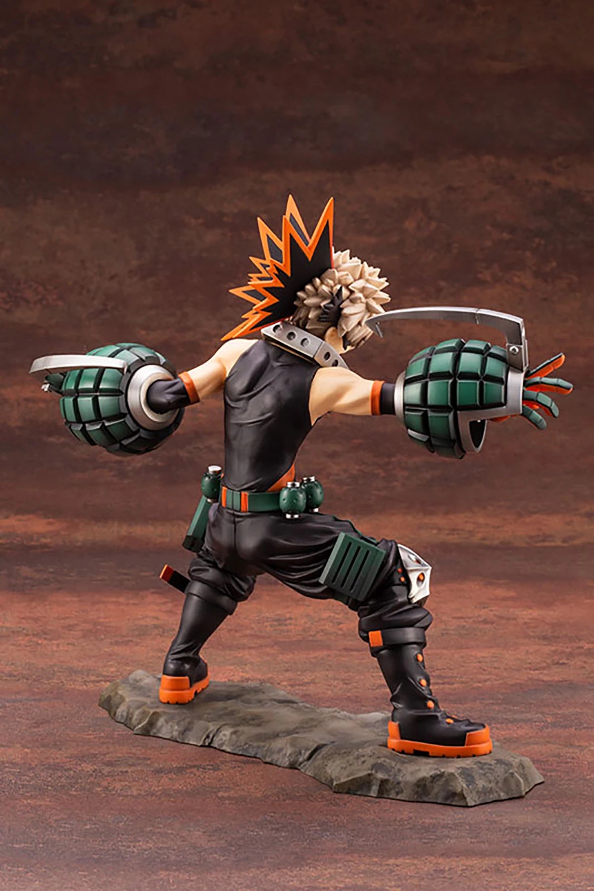 Original Genuine Kotobukiya Prepainted ARTFX J Boku No Hero Academia Bakugo Katsuki 1/8 H=225mm Anime Character Figure Gift Toy