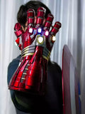 Avengers 4 Full Metal Wearable Nano Infinity Gauntlet Hulk Edition Collectible Toy Figure Snap Finish Action Hand Figure for