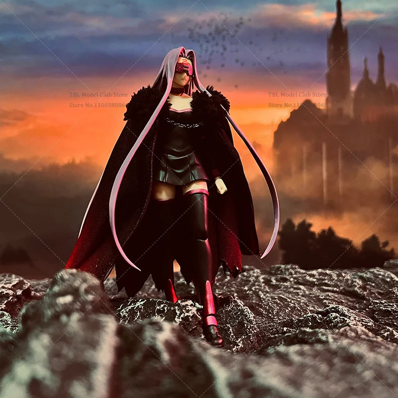 1/12 Scale Female Clothes Cloak Fate The Holy Grail War Medusa Lancer Japanese Anime For figma  6-inch Action Figure Soldier