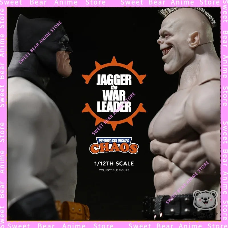 Pre-Order CHAOS003 Batman VS Jagger Prophet Mutant Leader 1/12 Scale Action Figure Anime Model Trendy Toys Desktop Doll