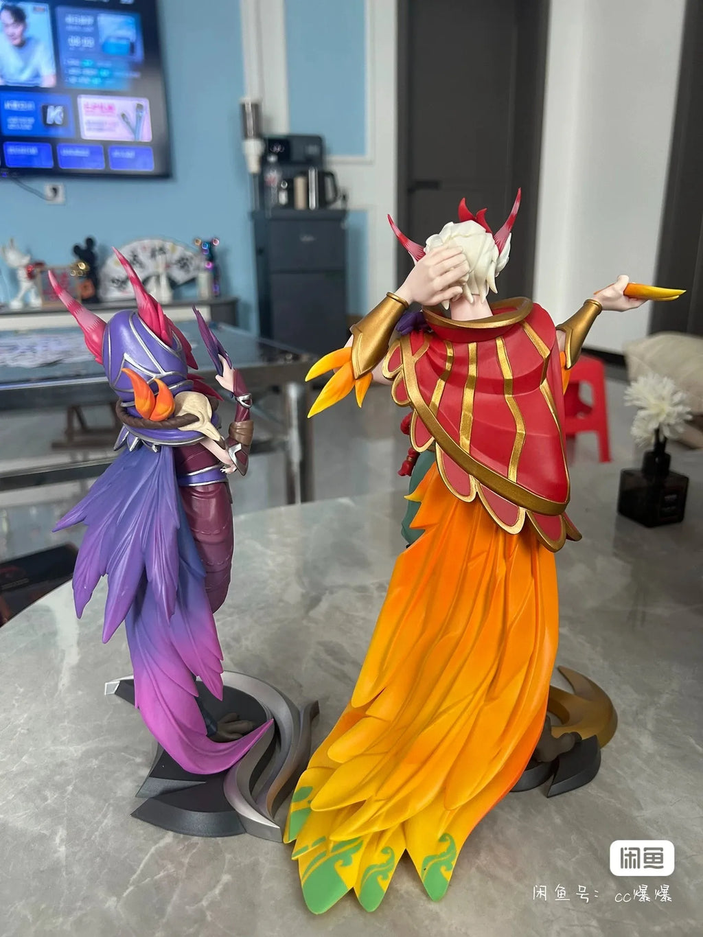 League of Legends Xayah & Rakan Action Figures - the Rebel & the Charmer Anime Collectible Doll Gift Toy in Stock