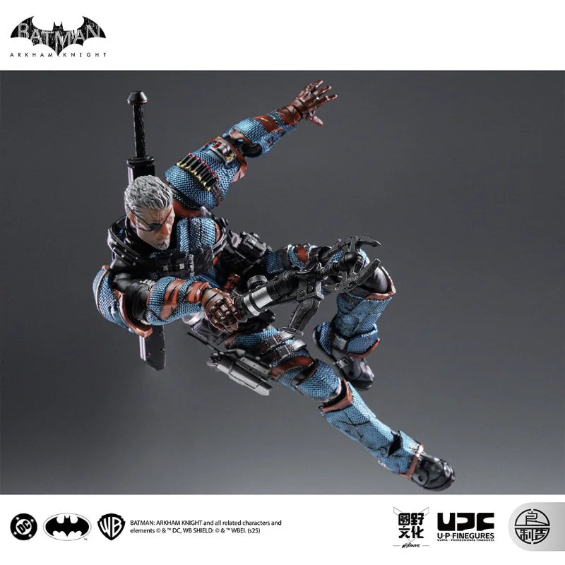 [Fast Shipping] LPZZ Arkham Knight DC002 1/12 Scale Deathstroke Finished Product Action Figure Model Toy Collection Gifts