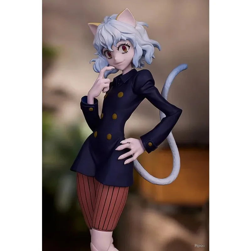 【In Stock】GSC POP UP PARADE 【HUNTER×HUNTER】Killua Zoldyck Pitou 、Neferpitou L Size Anime Games Collection,Figure