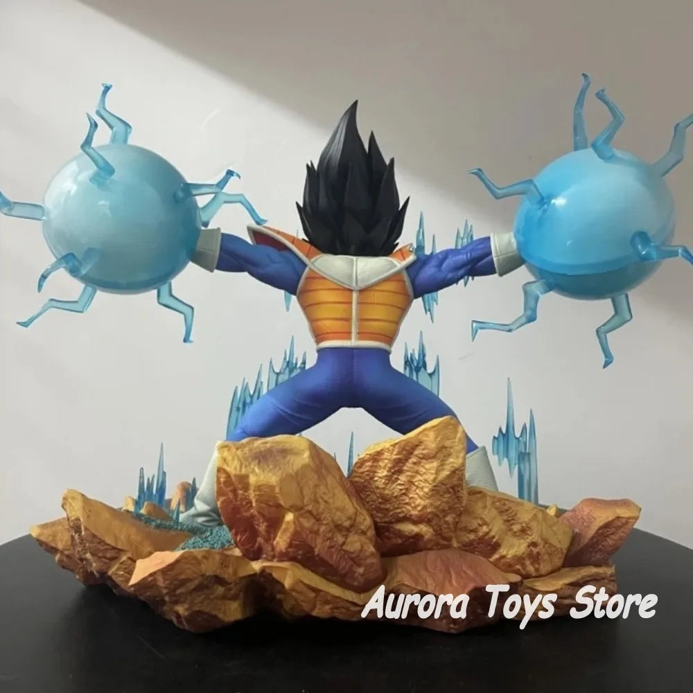 22cm/8.66in Anime Dragon Ball Z Figure Super Saiyan Majin Vegeta Action Figures PVC Statue Collection Model Toys Birthday Gifts