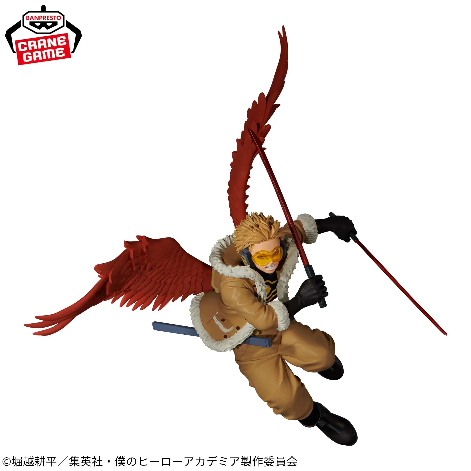 Auf Lager Original BANDAI BANPRESTO My Hero Academia THE AMAZING HEROES PLUS HAWKS Ver. PVC Anime Actionfiguren Modell Spielzeug Geschenke