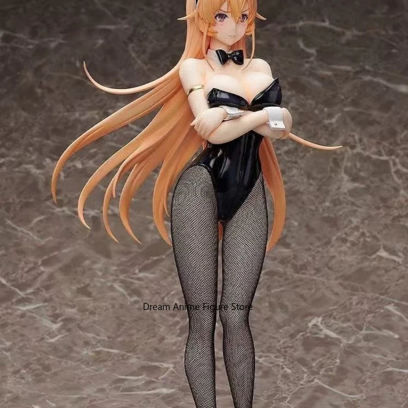 45cm Nakiri Erina Bunny Girl Figure 1/4 Animation Model Shokugeki Spirit Student Council President Indoor Ornament Manxiang