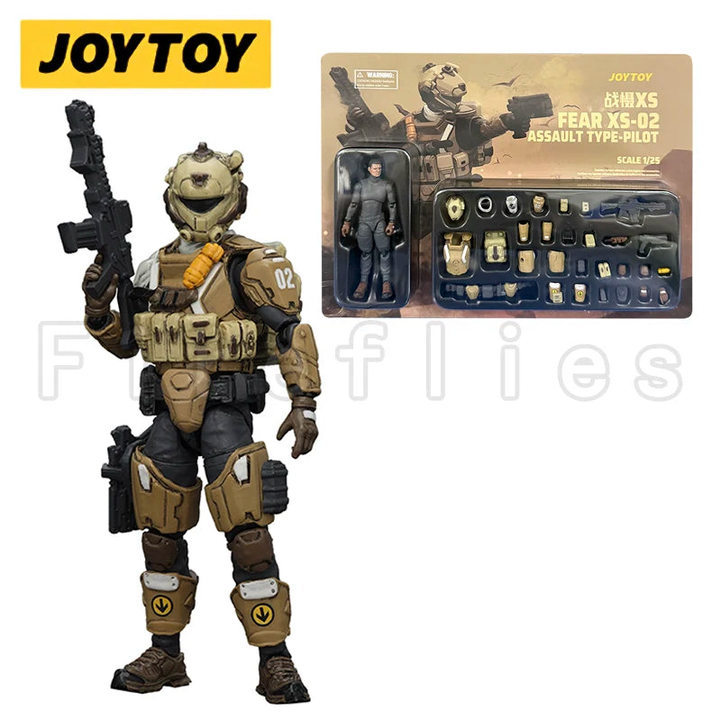1/25 JOYTOY Action Figure Battle of the Stars Fear XS-01 Night Raid type Fear XS-02 Assault type Fear XS-03 Tactical