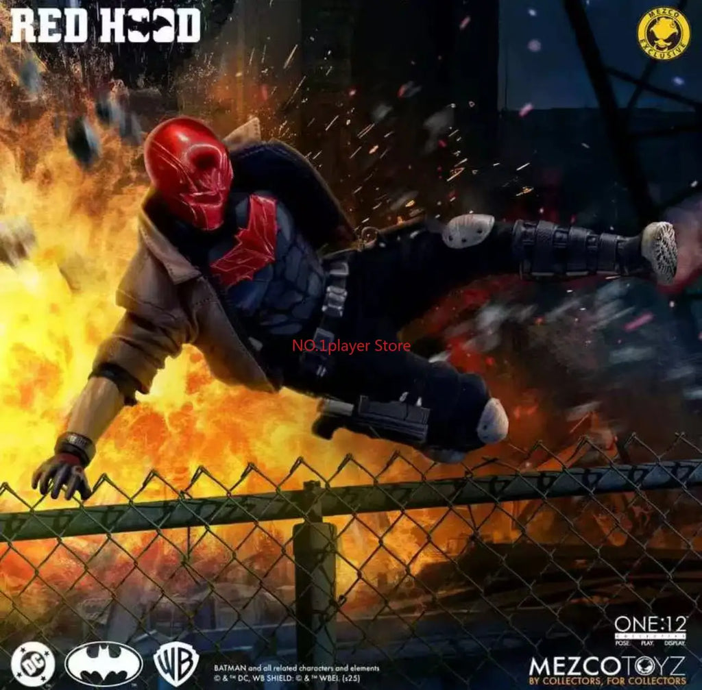In Stock Mezco Ant DC Red Hood Red Hood 1/12 Action Figure