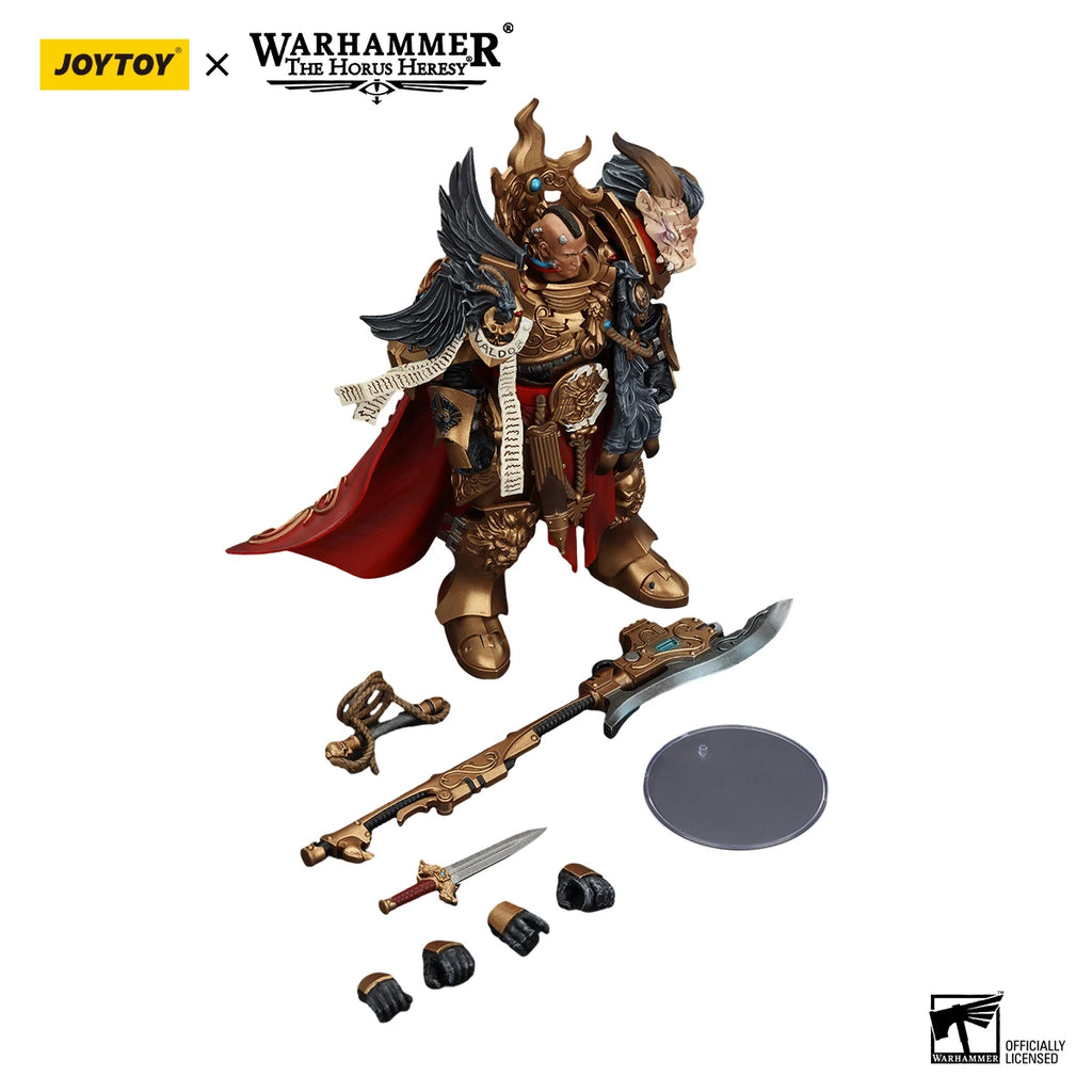 JOYTOY Warhammer "The Horus Heresy"1/18 Action Figures Legio Custodes Constantin Valdor, Captain-General of the Legio Custodes