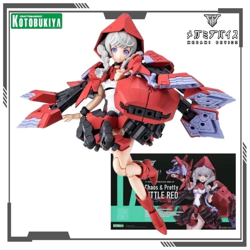 Kotobukiya Original MEGAMI DEVICE Series Chaos&BeautyAnime Figure Assembly Model Toys Collectible Model Ornaments Gifts for Boys