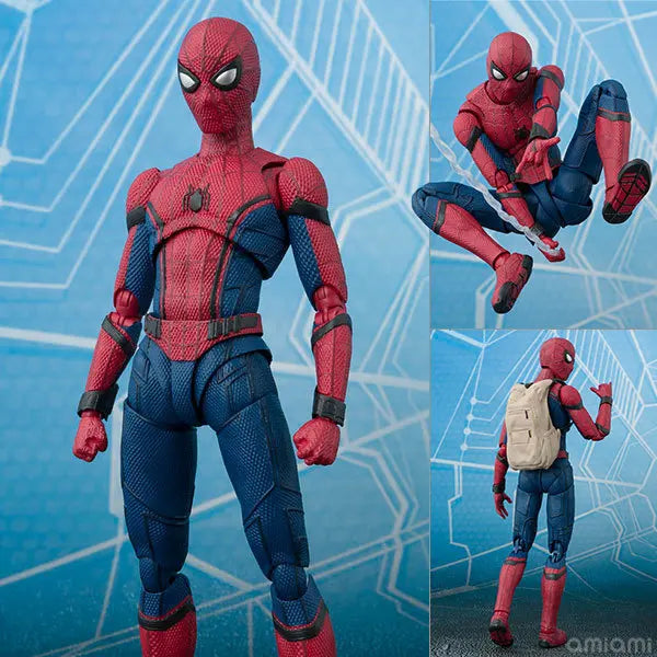 15CM Shf Spider-Man:Homecoming Figures Avengers Movable Model Marvel Peter Parker Action Figure PVC Collection Toys Child Gifts