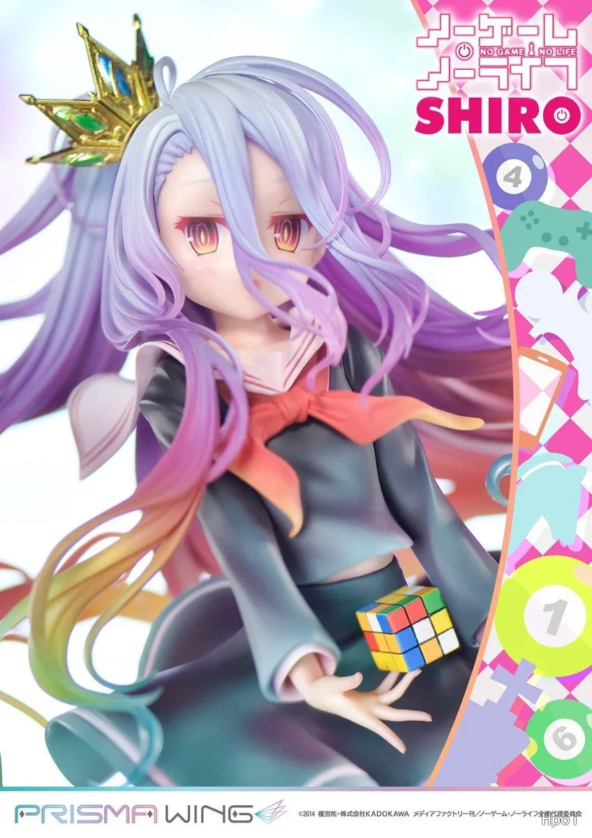 【Original】Prime 1 Studio PRISMA WING PWNGNL-01P NO GAME NO LIFE Shiro 1/7 Beautiful Model Toy