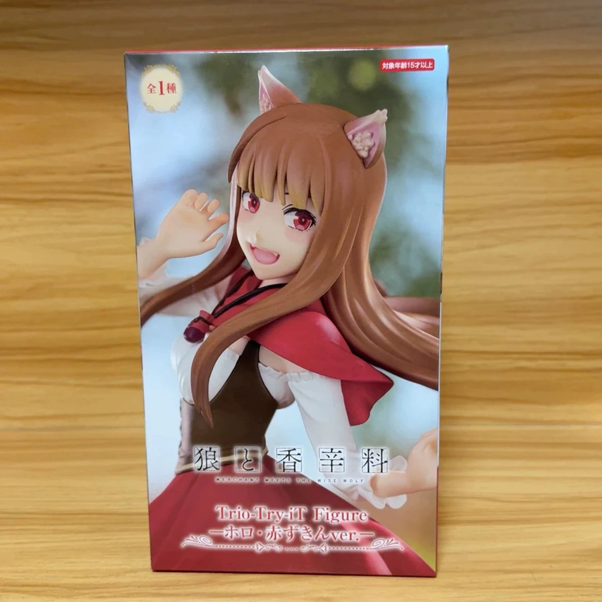 InStock Original FuRyu Prepainted Trio-Try-iT Figure Ookami To Koushinryou: Merchant Meets The Wise Wolf Holo Akazukin Ver.