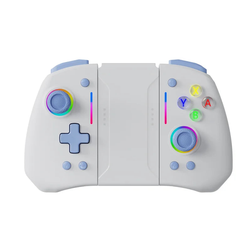 Wireless Gamepad for Switch Joycon Left And Right with Color Lights Six-Axis Body Sense Back Button Wake up Feature for Switch