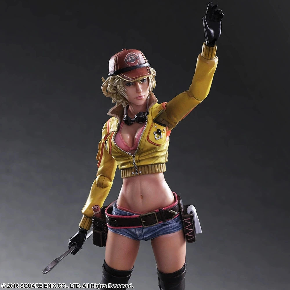 Final Fsy XV PA Modified Sydney Oram Mechanic Collectible Figure Gift Boxed Moveable Anime Game Figure Toy for Teens