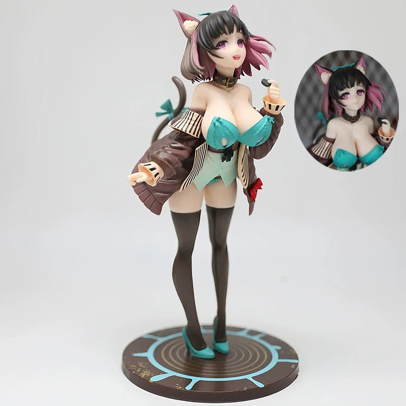 20cm POPQN Union Creative Anime Figure Class Teacher Action Figure Native Rocket Boy Mauve Figurine Adult Model Doll Toys Gifts
