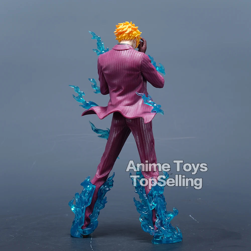 24 см/9,44 инча Аниме One Piece фигурка Санджи фигурки PVC статуя колекция модели играчки за деца подаръци