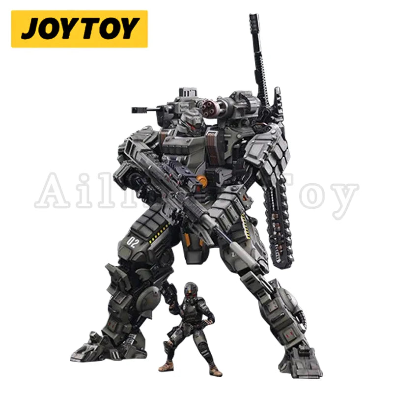JOYTOY 1/18 Action Figure Mecha New Zeus Mecha Heavy Firepower Model Anime Collection Model Toy Gift