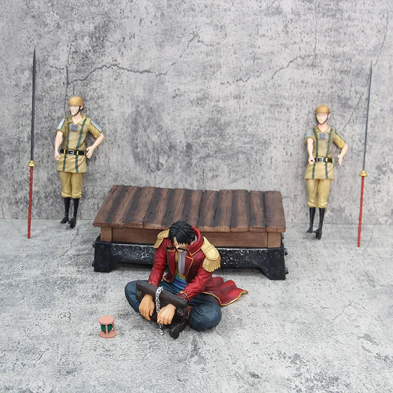 26cm One Piece Anime Figure Gol D Roger Sentenced Platform Action Figurine Pvc Statue Model Decoration Doll Christmas toy Gifts