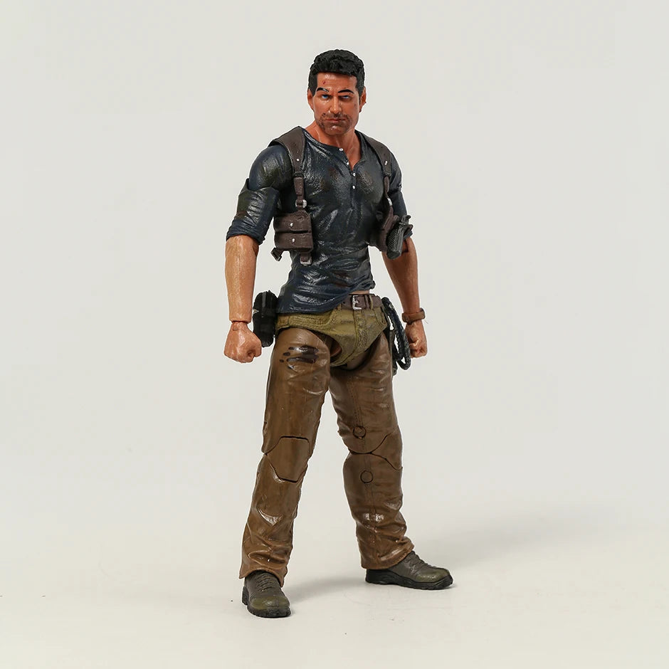 NECA Uncharted 4 A thief's end NATHAN DRAKE Figurine Collection Action Figure Model Toy